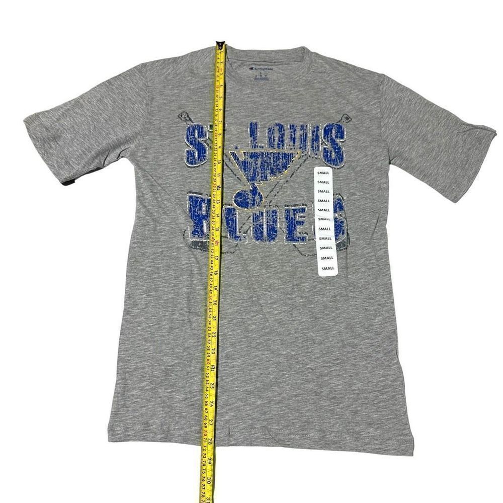 Champion Men’s St. Louis Blues T Shirt Size Small - Picture 3 of 4